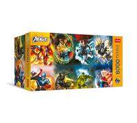 Trefl Premium Plus Quality - Puzzle Avengers : Legends in Action - 8 000 pièces, Une série de Puzzles mettant en scène Vos Personnages préférés, adaptée aux Adultes et aux Enfants de 15 Ans et Plus