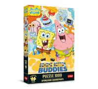 Trefl Premium Plus Quality - Puzzle Bob l’éponge carrée - 1000 Pièces, Série de Puzzle avec Les Personnages Préférés, pour Les Adultes et Les Enfants à partir de 14 Ans