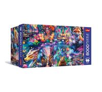 Trefl Premium Plus Quality - Puzzle Colorful World - 8,000 Pieces, Timeless Theme Series, Perfectly Fitting Pieces, for Adults and Children Aged 14 and up