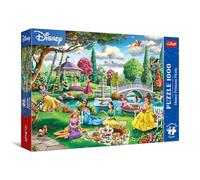 Trefl Premium Plus Quality - Puzzle Disney Pique-Nique avec Les Princesses - 1000 pièces, Une série de Puzzles avec des Personnages préférés, pour Les Adultes et Les Enfants âgés de 14 Ans et Plus