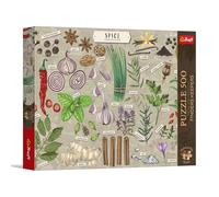 Trefl Premium Plus Quality - Puzzle Finders Keepers: Épices - 500 pièces, série Motifs intemporels, pièces Parfaitement adaptées, pour Adultes et Enfants âgés de 10 Ans et Plus