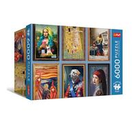 Trefl Premium Plus Quality - Puzzle Fun Art Collection - 6 000 pièces, série thématique intemporelle, pièces Parfaitement adaptées, pour Les Adultes et Les Enfants âgés de 14 Ans et Plus