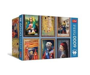 Trefl Premium Plus Quality - Puzzle Fun Art Collection - 6 000 pièces, série thématique intemporelle, pièces Parfaitement adaptées, pour Les Adultes et Les Enfants âgés de 14 Ans et Plus