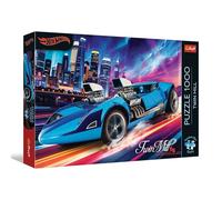 Trefl Premium Plus Quality - Puzzle Hot Wheels: Twin Mill - 1000 pièces, série Motifs intemporels, pièces Parfaitement ajustées, pour Adultes et Enfants âgés de 14 Ans et Plus