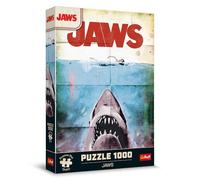 Trefl Premium Plus Quality - Puzzle Jaws - 1000 Pièces, Série de Puzzle avec Les Personnages Préférés, pour Les Adultes et Les Enfants à partir de 14 Ans