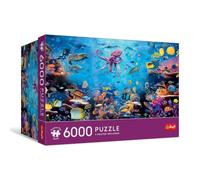 Trefl Premium Plus Quality - Puzzle « La Vie sur Le récif de Corail » - 6 000 pièces, série « Motifs intemporels », pour Adultes et Enfants à partir de 14 Ans