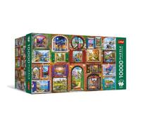 Trefl Premium Plus Quality - Puzzle « Les fenêtres des Saisons » - 10 000 pièces, série « Thèmes intemporels », pièces Parfaitement ajustées, pour Adultes et Enfants à partir de 15 Ans
