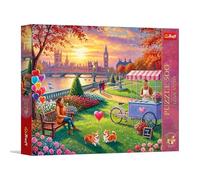 Trefl Premium Plus Quality - Puzzle Love Story: Londres Romantique - 500 pièces, série Motifs intemporels, pièces Parfaitement ajustées, pour Adultes et Enfants à partir de 10 Ans