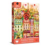 Trefl Premium Plus Quality - Puzzle Madalina Tantareanu: Midnight in Paris - 1000 Elements, Jigsaw Puzzle Series with The Works of The Romanian Artist, for Adults and Children 14 Years and Older