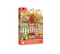 Trefl Premium Plus Quality - Puzzle Madalina Tantareanu: Midnight in Paris - 1000 Elements, Jigsaw Puzzle Series with The Works of The Romanian Artist, for Adults and Children 14 Years and Older
