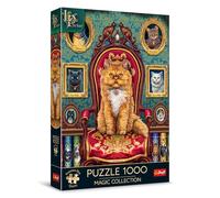 Trefl Puzzle Premium Plus – Magic Collection « La Folie des Chats » – 1000 pièces
