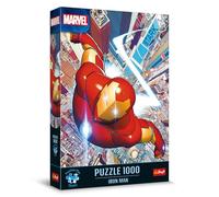 Trefl Premium Plus Quality - Puzzle Marvel: Iron Man - 1000 pièces, Série de Puzzles avec Les Personnages Favoris, Pièces Parfaitement Assorties, pour Adultes et Enfants à partir de 12 Ans
