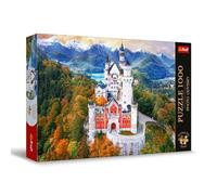 Trefl Premium Plus Quality - Puzzle Photo Odyssey: Château de Neuschwanstein, Allemagne - 1000 pièces, Série de Photos Uniques, pour Adultes et Enfants à partir de 12 Ans