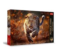 Trefl Premium Plus Quality - Puzzle Photo Odyssey: Léopard Sauvage - 1000 pièces, Série de Photos Uniques, Pièces Parfaitement Assorties, pour Adultes et Enfants à partir de 12 Ans