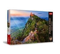 Trefl Premium Plus Quality - Puzzle Photo Odyssey: Tour Cesta, Saint-Marin - 1000 pièces, Série de Photos Uniques, Pièces Parfaitement Assorties, pour Adultes et Enfants à partir de 12 Ans