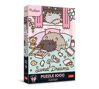 Trefl Puzzle Pusheen – Premium Plus Quality – 1000 pièces – Dès 14 ans