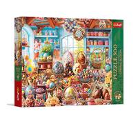 Trefl Premium Plus Quality - Puzzle Spring Bloom: Magasin de confiseries de Pâques - 500 pièces, série de Motifs intemporels, pour Adultes et Enfants âgés de 10 Ans et Plus