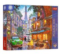 Trefl Premium Plus Quality - Puzzle Tea Time: Café à Paris - 500 pièces, série d'images peintes nostalgiques, pièces s'emboîtant Parfaitement, pour Adultes et Enfants âgés de 10 Ans et Plus