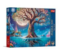 Trefl Premium Plus Quality - Puzzle Tea Time: Magic Tree - 500 pièces, série d'images nostalgiques peintes, pièces Parfaitement ajustées, pour Adultes et Enfants âgés de 10 Ans et Plus