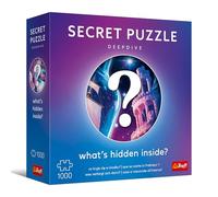 Trefl Premium Plus Quality - Secret Puzzle: Deepdive - 1000 pièces, série Pleine de Secrets et de Surprises, pièces Parfaitement ajustées, pour Adultes et Enfants âgés de 14 Ans et Plus