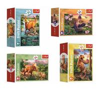 TREFL Présentoir Puzzle Amazing Dinosaurs 54 pièces (40 pièces)