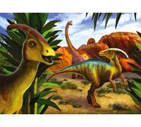 TREFL Présentoir Puzzle Dinosaures Monde 20 pièces (24 pièces)