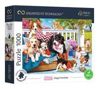 Trefl Prime Puzzle 1000 pièces : Unlimited Fit Technology : Amour de Chien