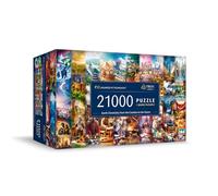 Trefl Prime - Puzzle UFT, Earth Chronicles: from The Creation to The Future - 21000 Pièces, Puzzle Gigantesque, Carton Le Plus épais, pour Les Adultes et Les Enfants à partir de 14 Ans