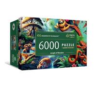 Trefl Prime - Puzzle UFT: Jungle of Wonders - 6000 Pieces, Large Jigsaw Puzzle, thickest Cardboard, for Adults and Children Aged 14 and Above