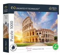 Trefl Prime - Puzzles UFT Romantic Sunset: Colloseum, Rome, Italy - 1000 Pièces, Carton Le Plus Épais, Bio, Rome, Italie, Colisée, Divertissement pour Adultes et Enfants à partir de 12 Ans