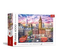 Trefl-Promenade à Londres-Puzzle 4000 éléments-Puzzle pour Les passionnés de Voyage, Capitale européenne, Grande-Bretagne, Angleterre, DIY,pour Adultes et Enfants à partir de 15 Ans.