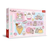 Trefl - Pushee Pusheen Mignon - Puzzle 1000 Pièces - Loisir Créative, pour Les Adultes et Les Enfants à partir de 14 Ans