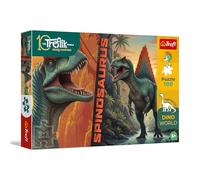 Trefl - Puzzle 100 pièces, Inspired by Dino World, Spinosaurus, 5+ | Développement de la concentration et de l'observation, haute qualité, puzzle riche en détails, puzzle coloré pour enfants