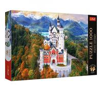 Trefl Premium Plus Quality - Puzzle Photo Odyssey: Château de Neuschwanstein, Allemagne - 1000 pièces, Série de Photos Uniques, pour Adultes et Enfants à partir de 12 Ans