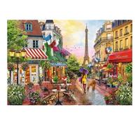 Trefl Puzzle 1500 pièces «Le charme de Paris» - 85 x 58 cm (peinture)