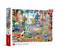 Trefl - Puzzle 2000 pièces, Fleuriste à Amsterdam, aux Pays-Bas | Pour les enfants et les adultes de 14 ans et plus, haute qualité, divertissement créatif, pièces parfaitement ajustées,
