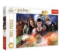 Trefl - Puzzle 300 pièces, Le mystérieux Harry Potter, Warner, 8+ | Développement de la concentration et de l'observation, haute qualité, puzzles colorés riches en détails, jeu créatif