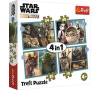 Trefl Puzzle 4in1 Mandalorian Star Wars