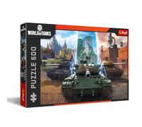 Trefl - Puzzle 500 pièces C'est l'heure de Passer à l'action World of Tanks | Pour les enfants et les adultes à partir de 10 ans, haute qualité, divertissement créatif, pièces parfaitement ajustées,