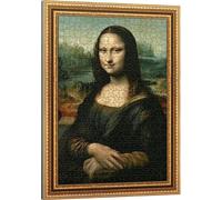 TREFL Puzzle 500 pièces - Puzzlorama, Mona Lisa, Léonard de Vinci 37541