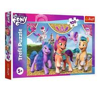 Trefl - Puzzle - Amitié Colorée My Little Poney 100 Pièces, pour Enfants à partir de 5 Ans