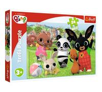 Trefl - Puzzle - Amusement dans Le Parc, Lapin Bing 24 Maxi Pièces, pour Les Enfants À Partir De 3 Ans