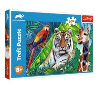 Trefl-300 Pièces Puzzle, 23007, Animaux étonnants, Erstaunliche Tiere