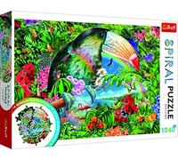 Trefl - Puzzle, Animaux tropicaux, 1040 Pièces, Puzzle Spirale, Qualité Premium, pour Adultes et Enfants à partir de 12 Ans