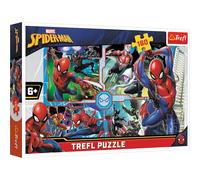 Trefl 916 15357 160 Teile, für Kinder AB 6 Jahren 160pcs Spider-Man to The Rescue, Multi-Colored
