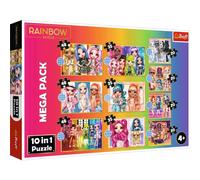 TREFL Puzzle arc-en-ciel haut MEGA PACK 10v1