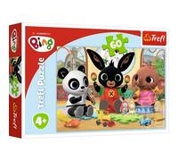 Trefl - Puzzle - Au Rythme de Bing Lapin Bing 60 Pièces, pour Enfants à partir de 4 Ans
