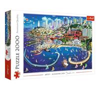 Trefl Puzzle, Baie de San Francisco, 2000 Pièces, Qualité Premium, pour Adultes et Enfants à partir de 12 Ans, TR27107