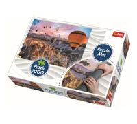 TREFL Puzzle Ballons au-dessus de la Cappadoce 1000 pièces + tapis puzzle