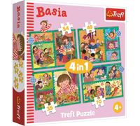 TREFL Puzzle Basia 4in1 (35,48,54,70 pièces)